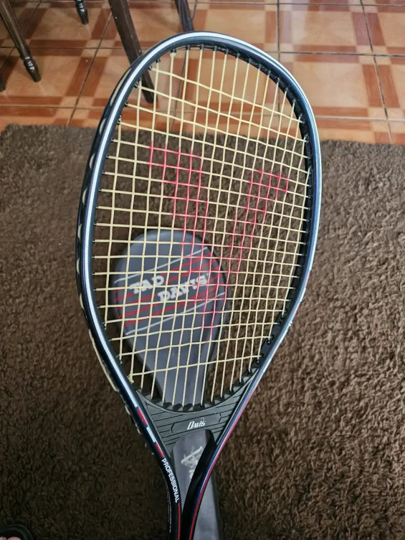 Raqueta de tenis Tad Davis con funda - 4