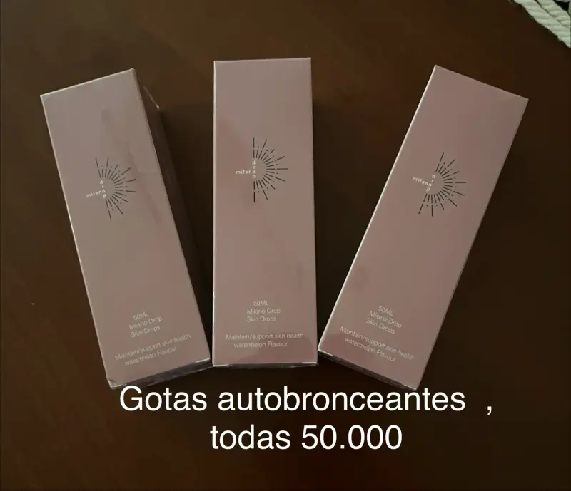 Gotas autobronceantes Milano Drop 50ml