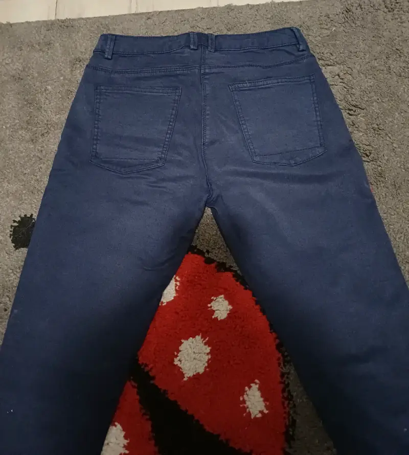 Pantalon azul marino de mujer - 2