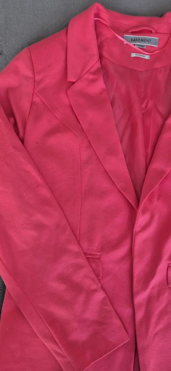 Blazer Fucsia Mujer Basement Elegante - 5