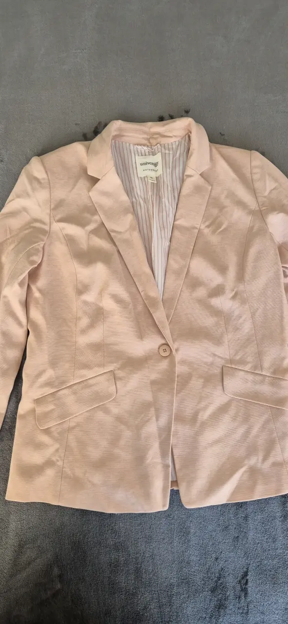 Blazer rosa claro para mujer University - 1