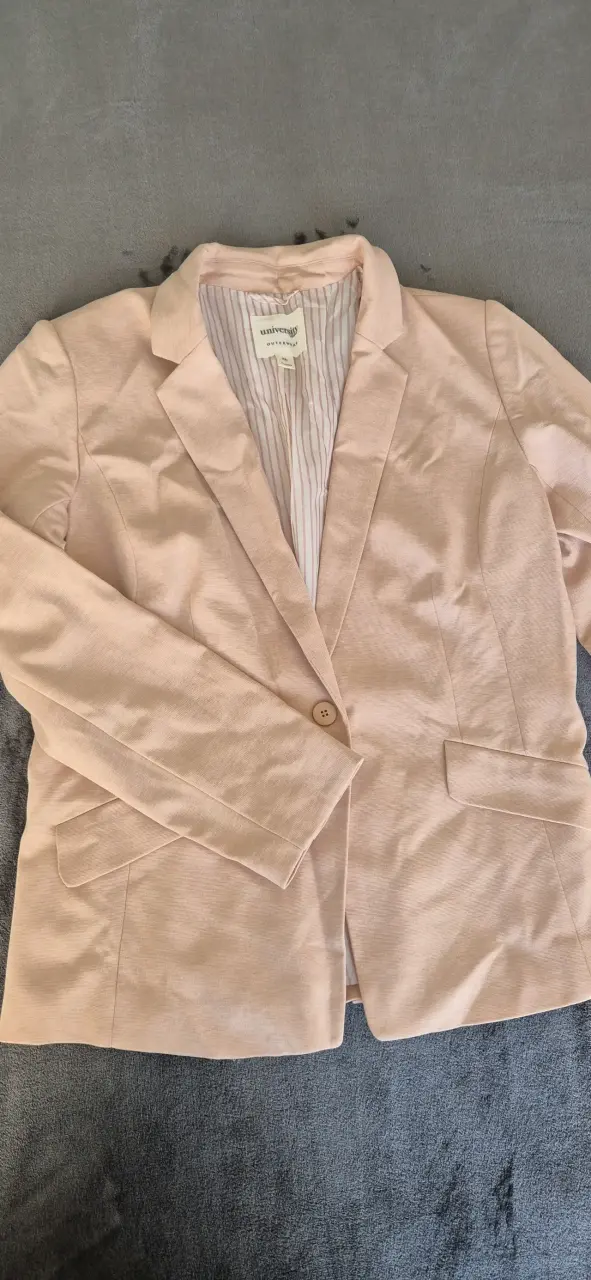 Blazer rosa claro para mujer University - 2