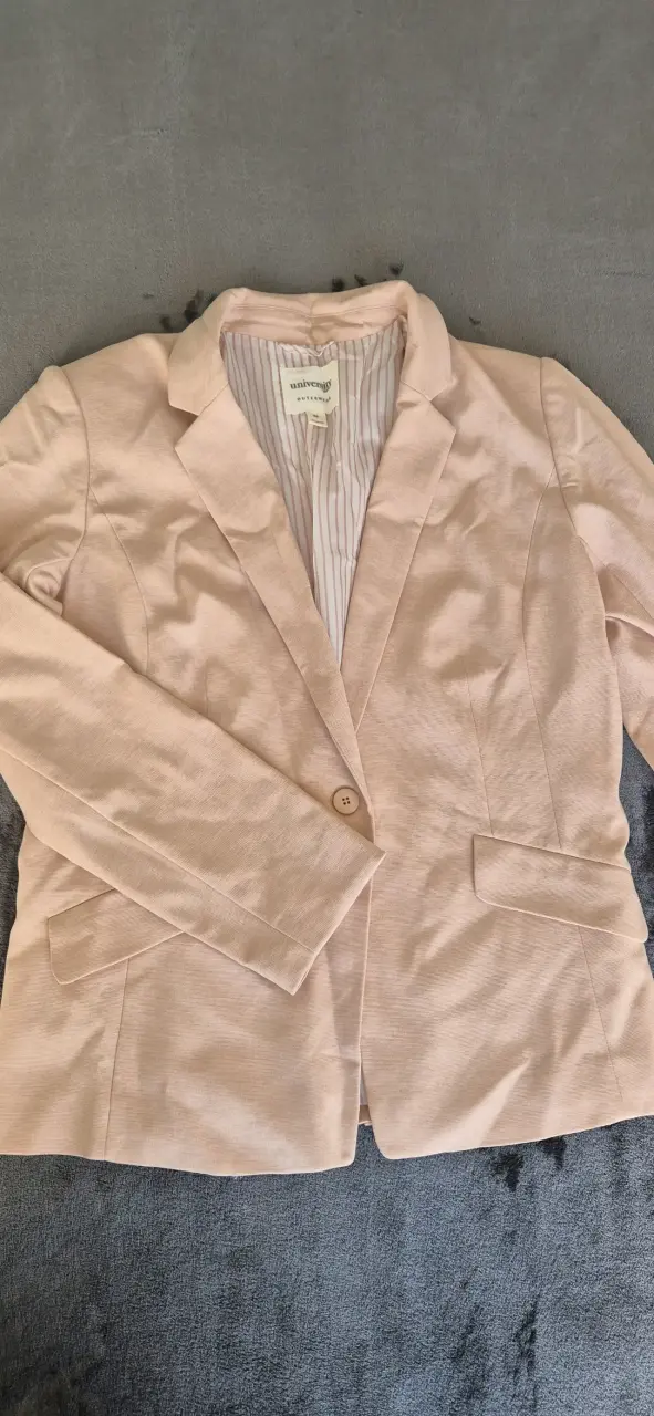 Blazer rosa claro para mujer University - 3