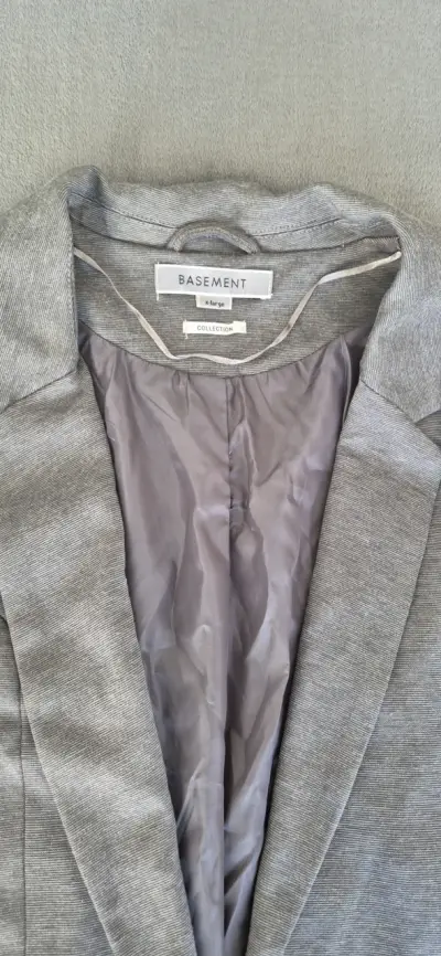 Blazer gris para mujer Basement - miniatura 2