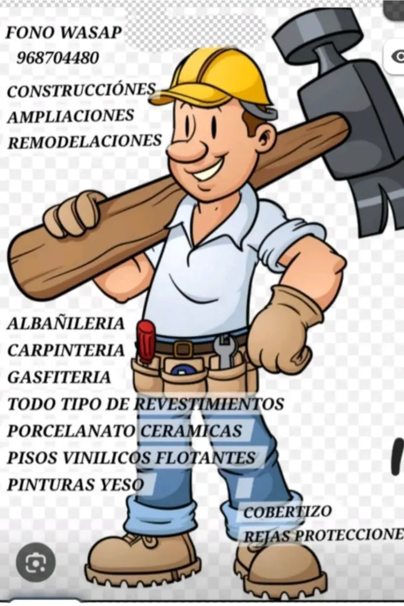 Construccion remodelacion arreglos mantenciones