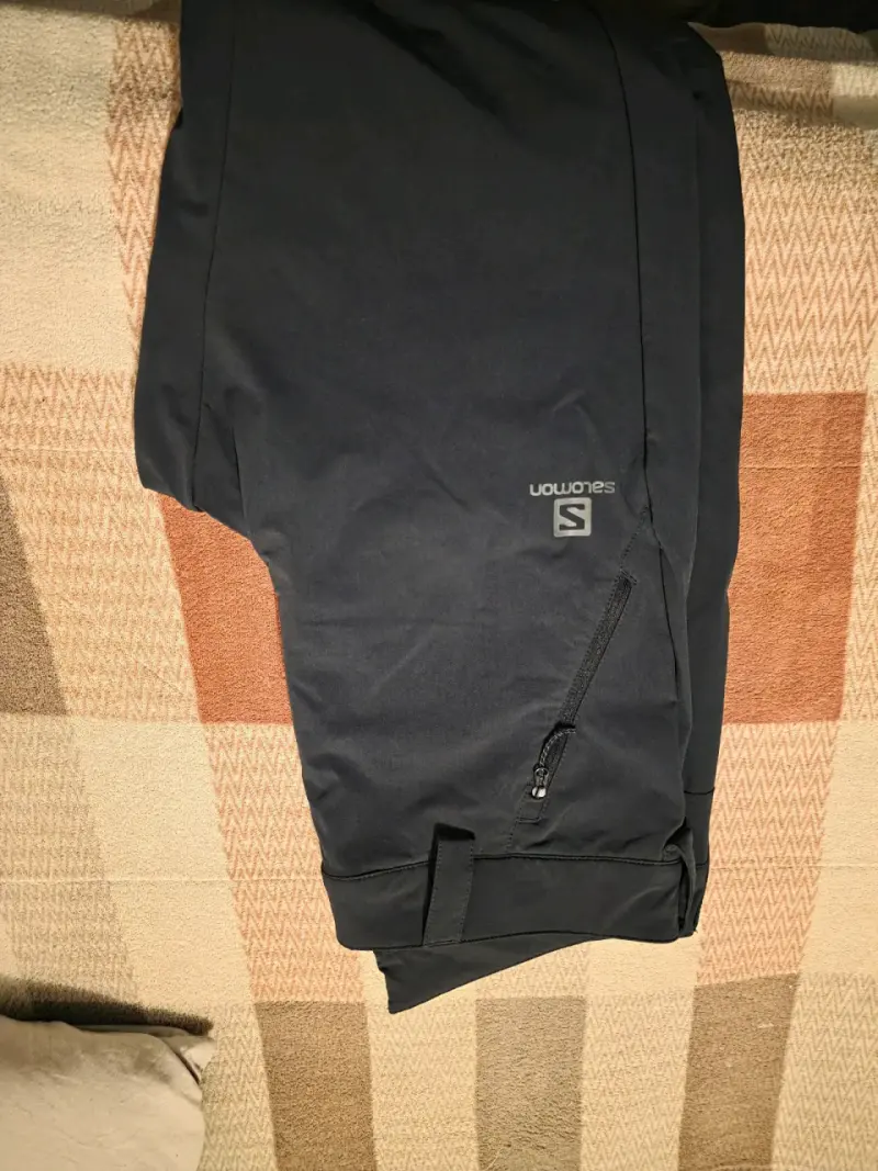 Pantalones deportivos Salomon negros para hombre - 2