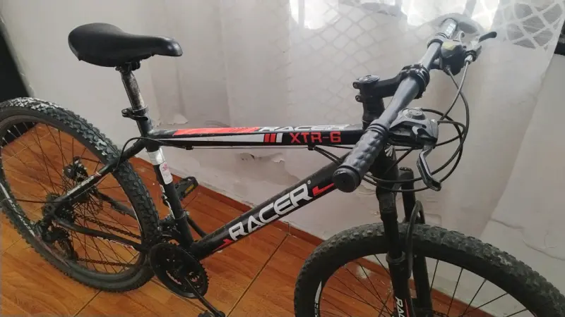 Bicicleta Racer XTR-6 montaña negra - 1