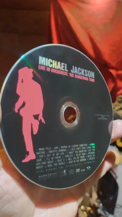DVD Michael Jackson Live in Bucharest: The Dangerous Tour - miniatura 1