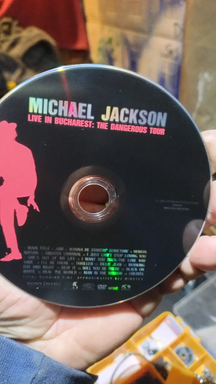 DVD Michael Jackson Live in Bucharest: The Dangerous Tour - 3