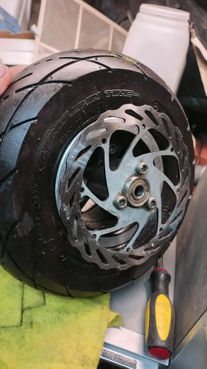 Rueda para scooter eléctrico con disco de freno - 3