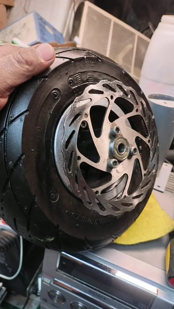 Rueda para scooter eléctrico con disco de freno - 6