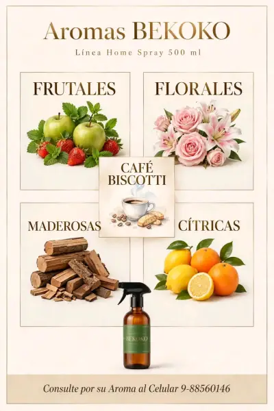 Spray aromatizante para el hogar Bekoko 500ml - miniatura 2