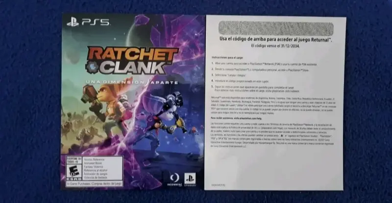Juegos PS5 Returnal y Ratchet & Clank - 2