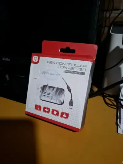 Adaptador de Control N64 a USB para PC y Switch - miniatura 1