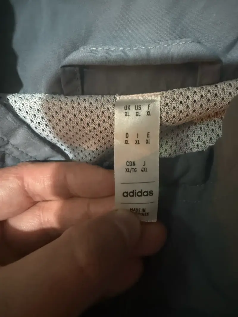 Chaqueta deportiva Adidas Colo-Colo gris XL - 3