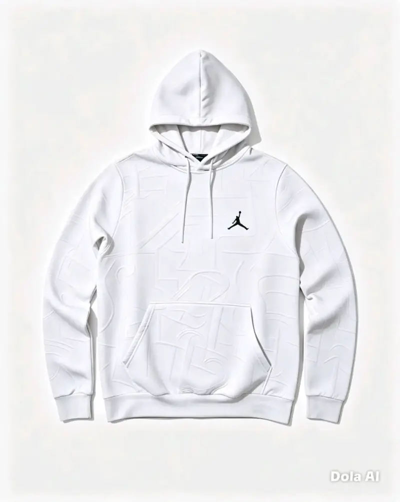 Polerón con capucha blanco Jordan