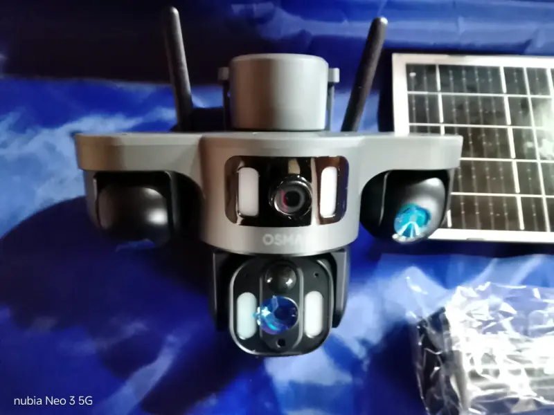 Cámara de Seguridad Solar PTZ AOV Osmao - 1