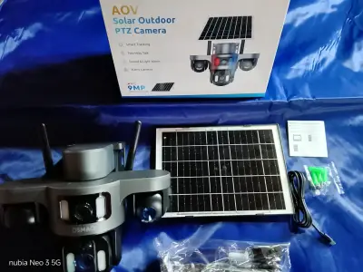 Cámara de Seguridad Solar PTZ AOV Osmao - miniatura 2