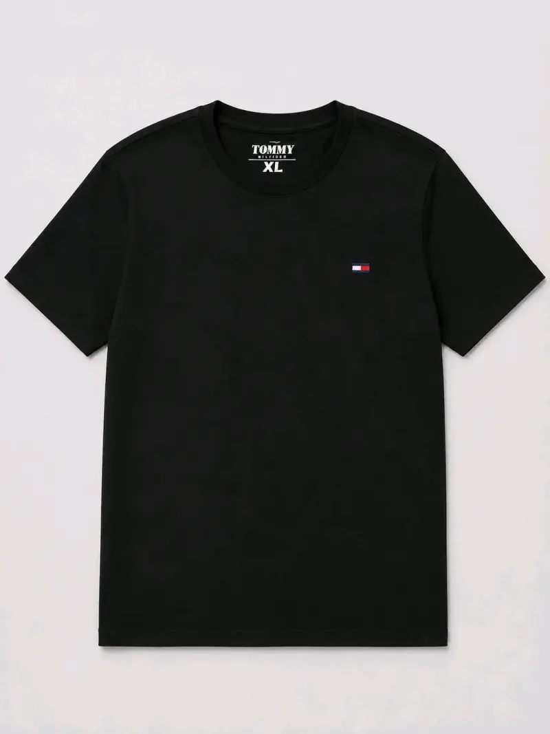Polera negra Jordan con logo bordado - 3