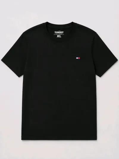Polera negra Jordan con logo bordado - miniatura 3