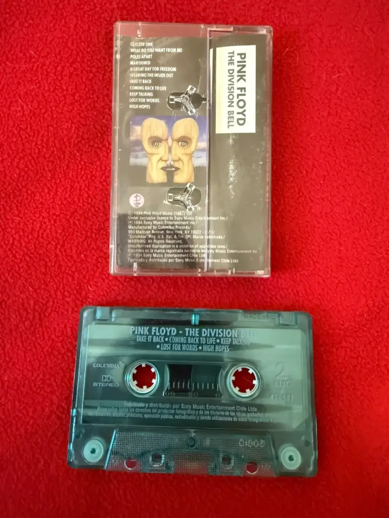 Cassette Pink Floyd The Division Bell - 2