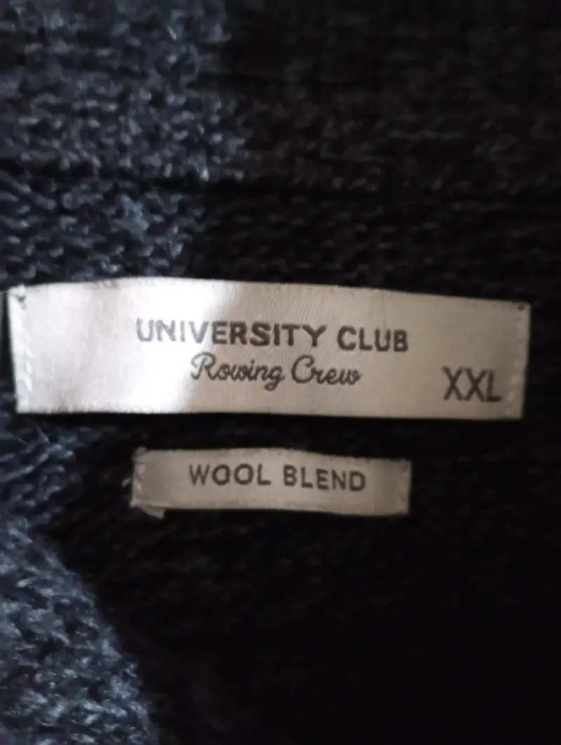 Suéter de lana plomo University Club XXL - 2