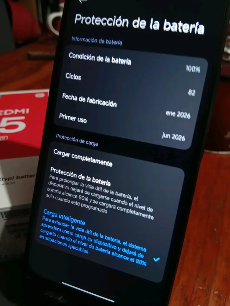 Smartphone Xiaomi Redmi 15 5G con cargador 33W - 2