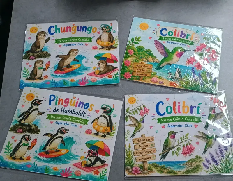 Set de Puzzles Infantiles Parque Canelo-Canelillo