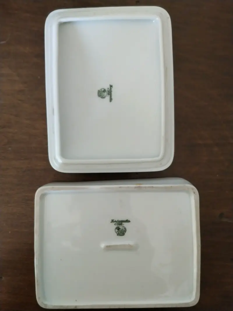 Caja de porcelana blanca Hutschenreuther - 2