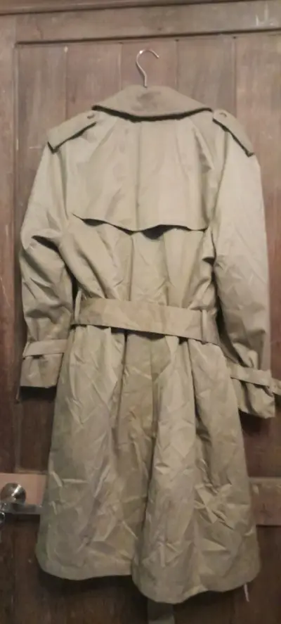 Abrigo trench coat beige London Towne - miniatura 2