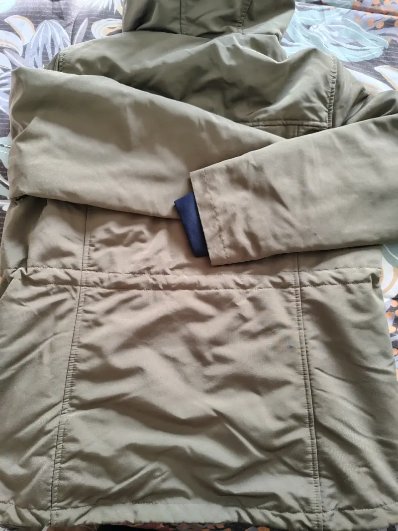 Chaqueta Tommy Hilfiger verde con forro polar - 3