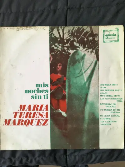 Vinilo 'Mis Noches Sin Ti' de María Teresa Márquez - miniatura 1
