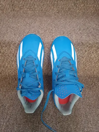 Zapatos de fútbol Adidas azules talla 37 - miniatura 2
