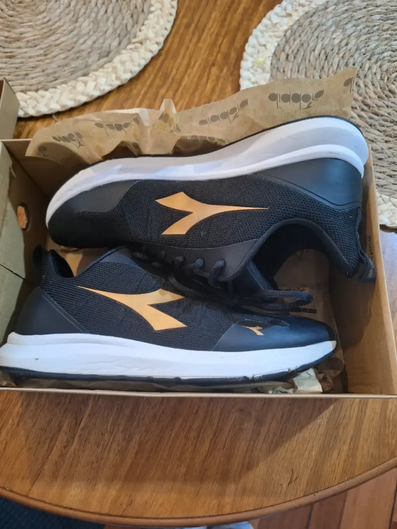Zapatillas running negras Diadora Soluna para mujer - 4