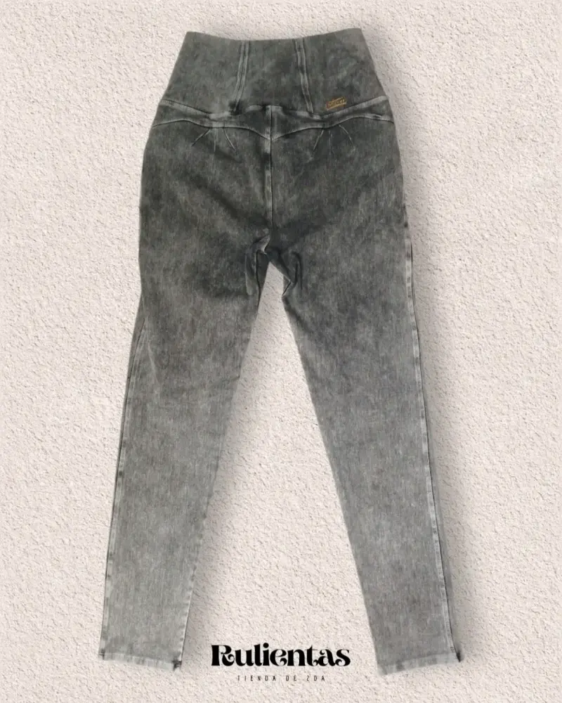 Jeans faja para mujer en dos colores talla M - 3