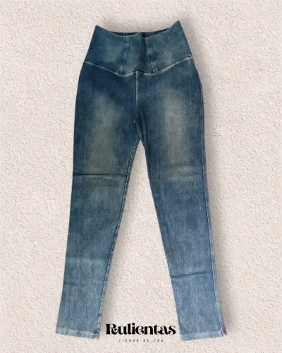 Jeans faja para mujer en dos colores talla M - miniatura 4