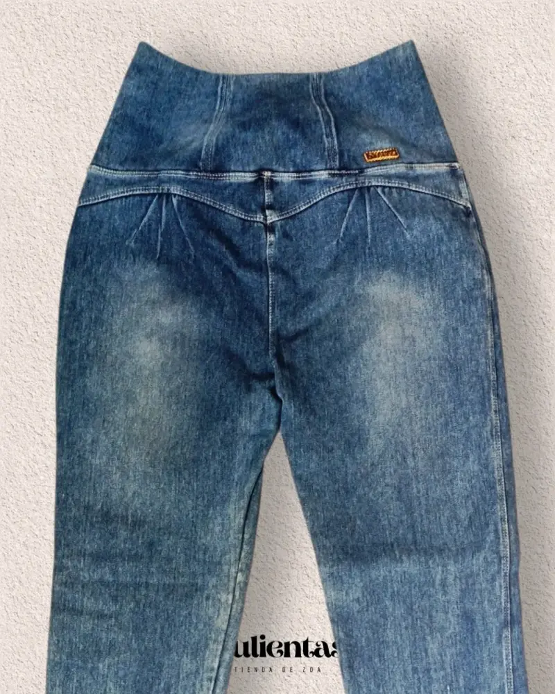 Jeans faja para mujer en dos colores talla M - 6