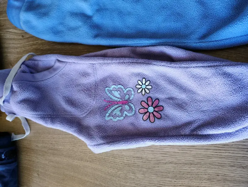 Pantalones de polar para niños en colores pastel - 2