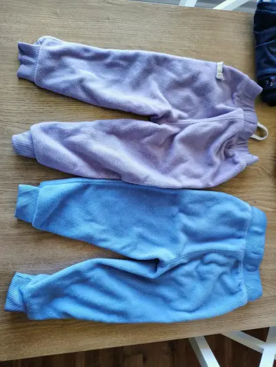 Pantalones de polar para niños en colores pastel - miniatura 4