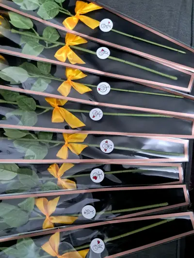 Rosas amarillas de jabón - miniatura 3