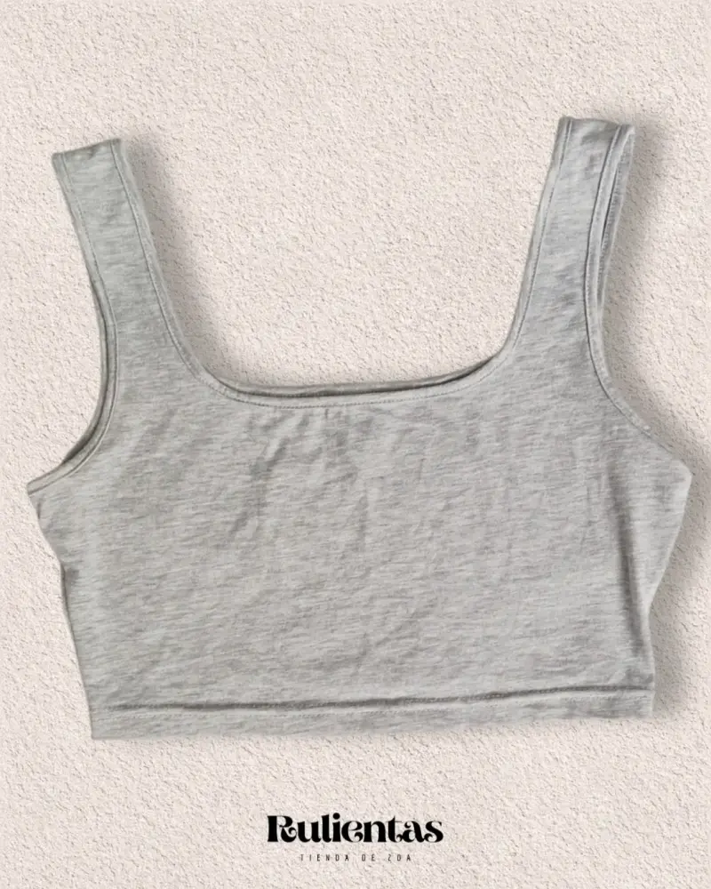 Conjunto de Top Gris y Pantalón Rosado para Mujer - 2