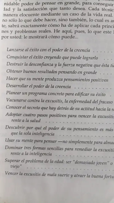 Libro Pensar en Grande de David J. Schwartz - miniatura 3
