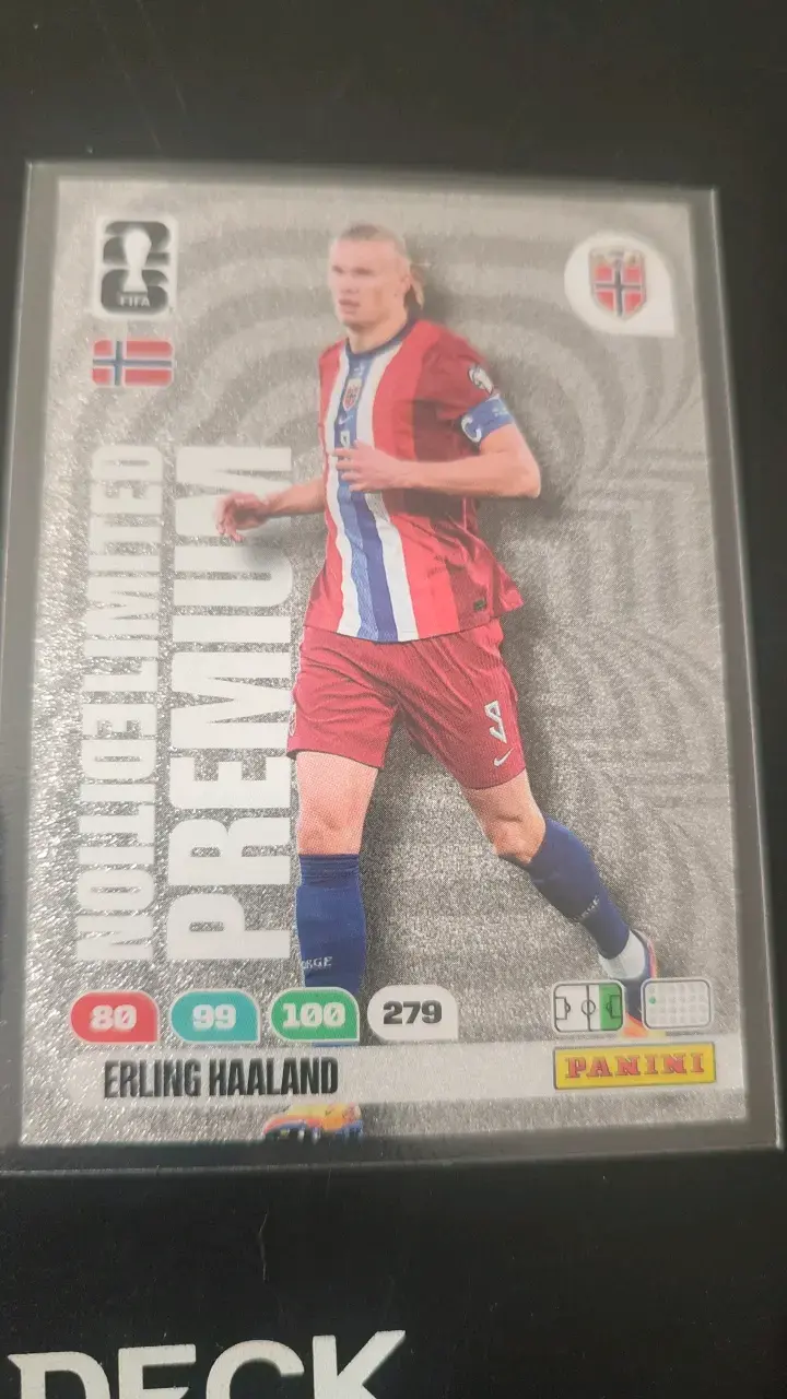 Tarjeta coleccionable Panini Erling Haaland - 1