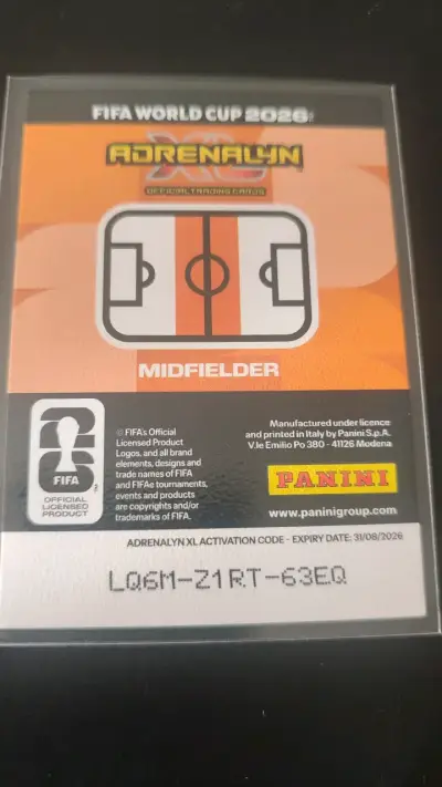 Tarjeta coleccionable James Rodríguez Panini edición limitada - miniatura 2