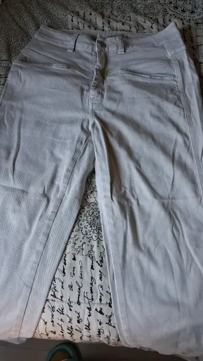 Jeans grises para mujer en buen estado - miniatura 1