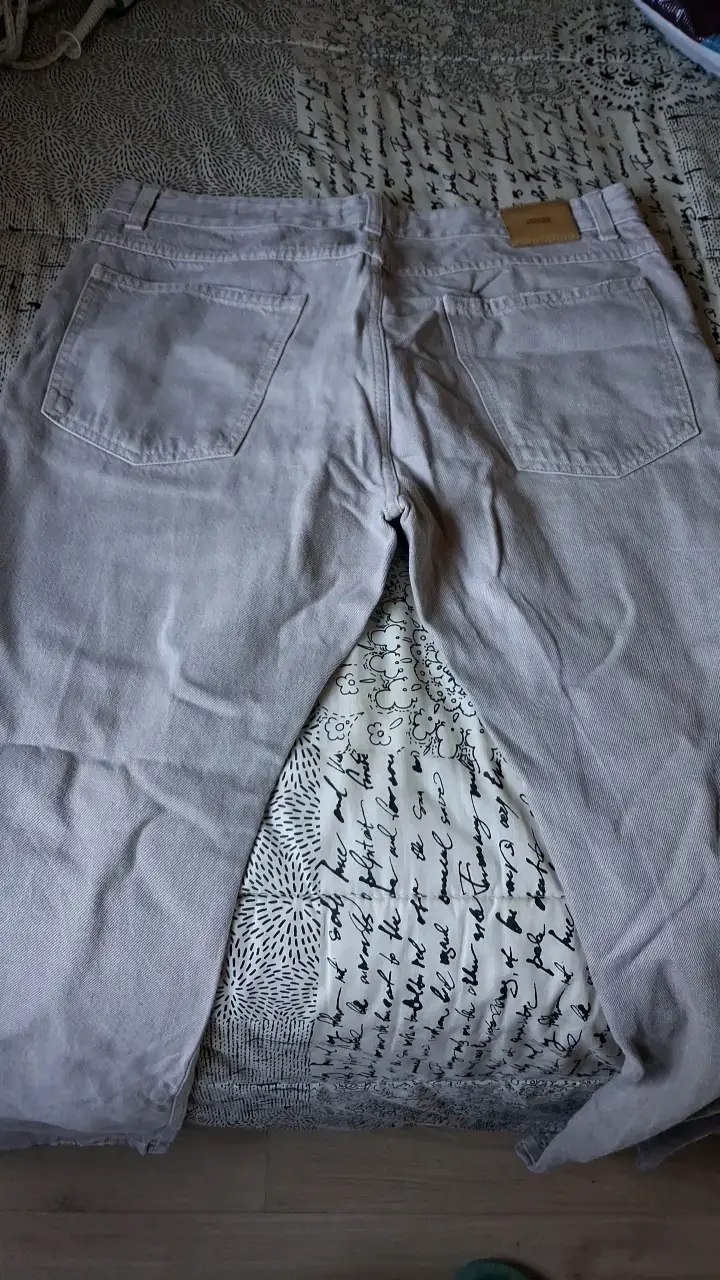 Jeans grises para mujer en buen estado - 4