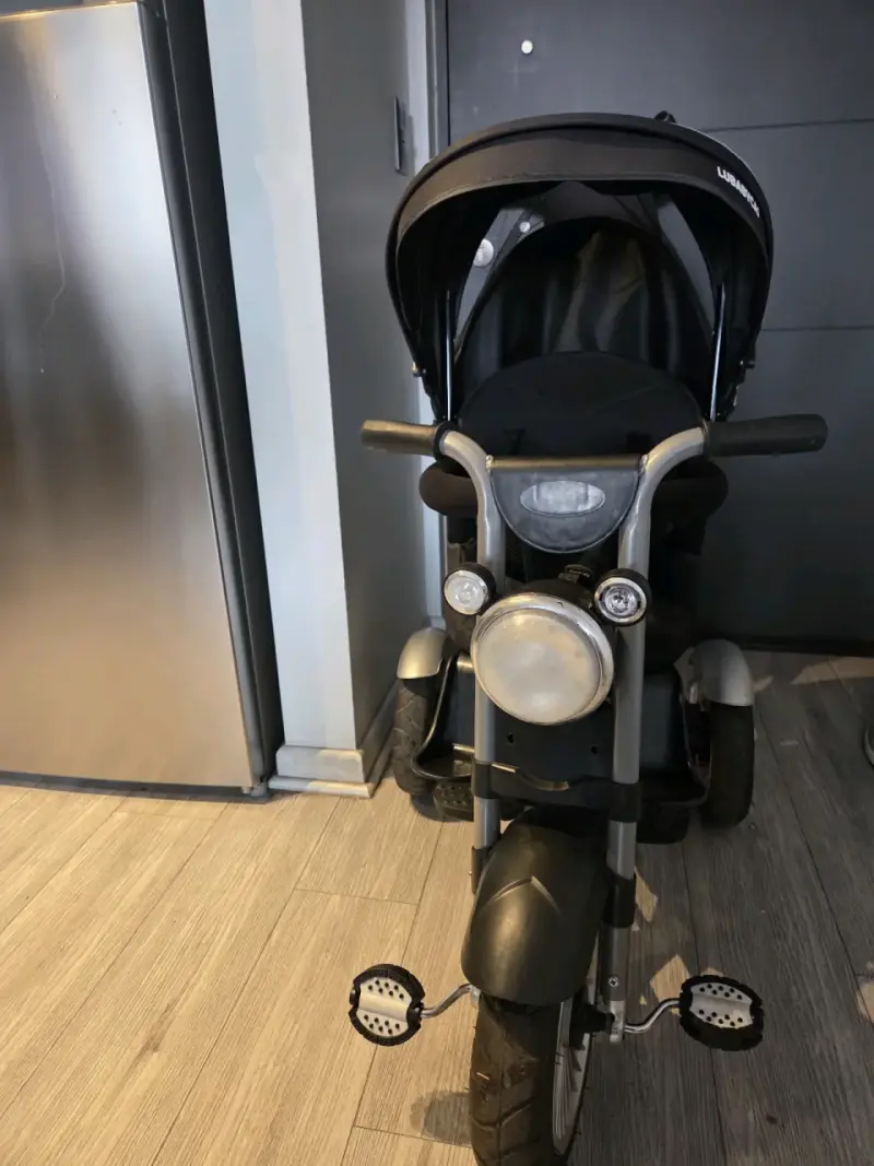 Triciclo para niños Lubabycas con toldo - 2