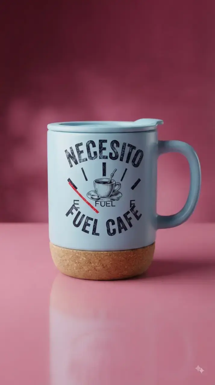 Tazas de Cerámica con Base de Corcho - 3