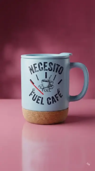 Tazas de Cerámica con Base de Corcho - miniatura 3