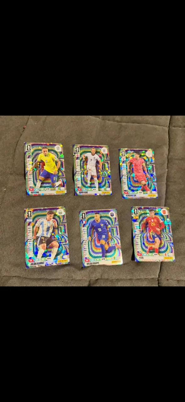Colección de Tarjetas de Fútbol Panini Edición Limitada - 1